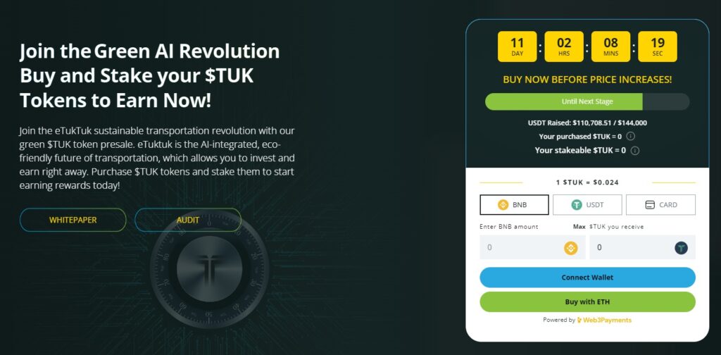 eTukTuk presale