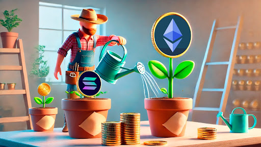 Crypto Coins Growing - ETH, SOL, and MTAUR