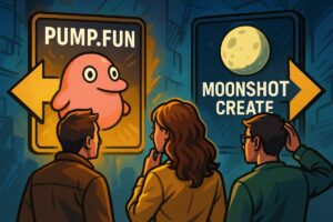Pump.fun vs. Moonshot Create