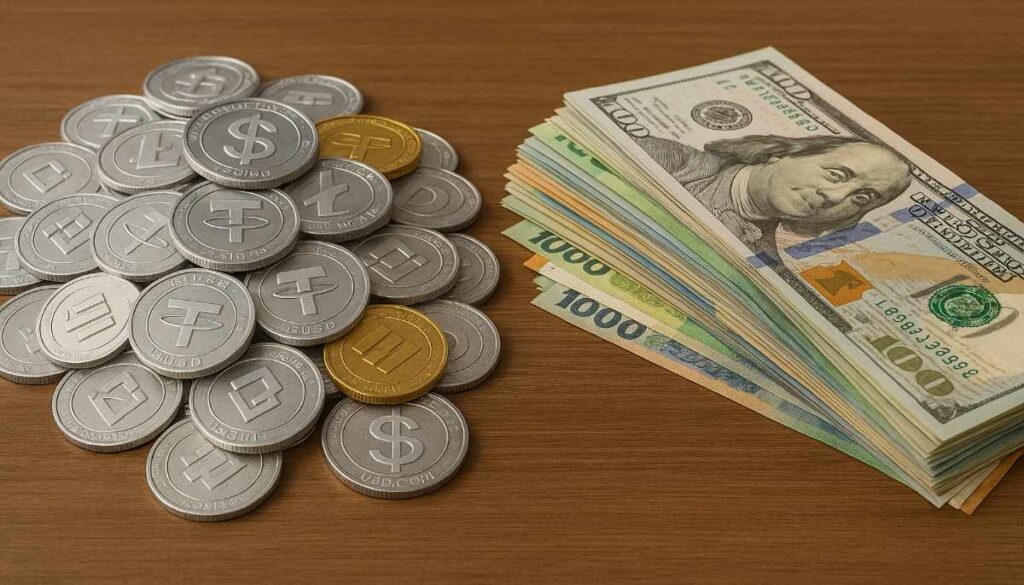 Stablecoins echt geld BIS
