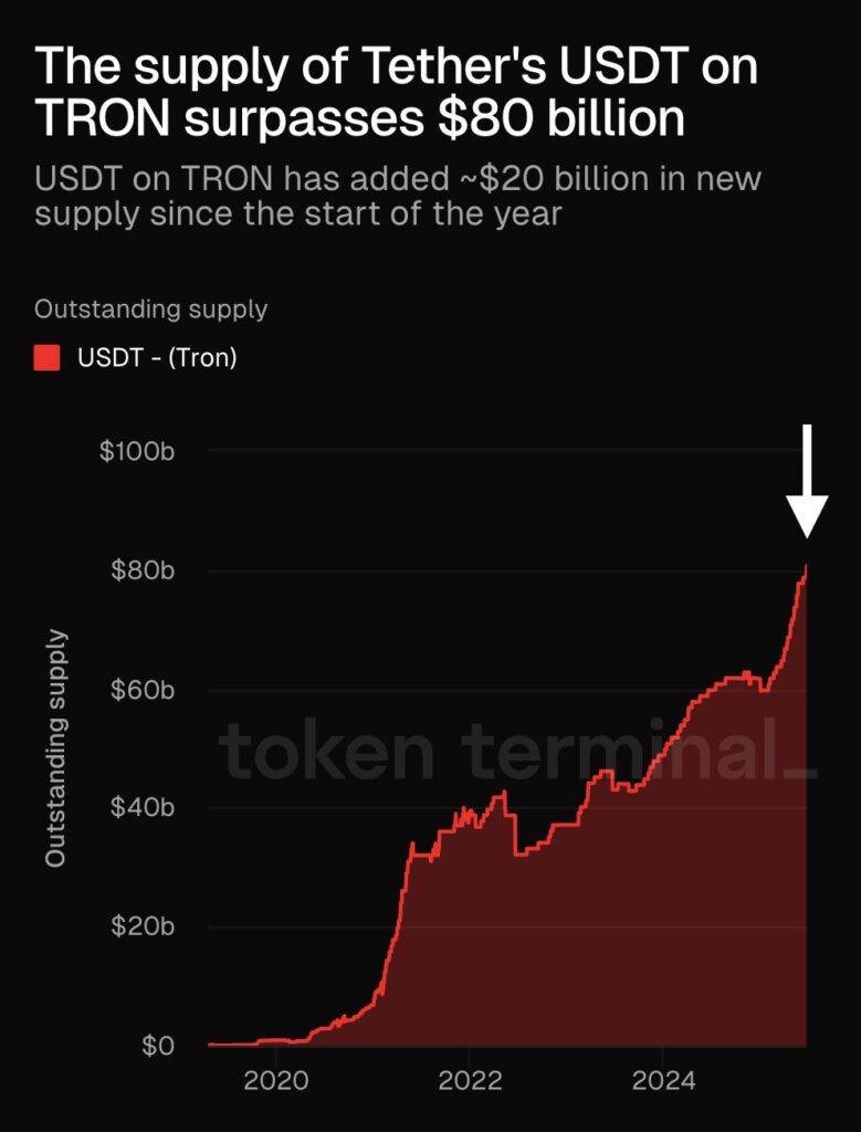 Token Terminal TRON USDT